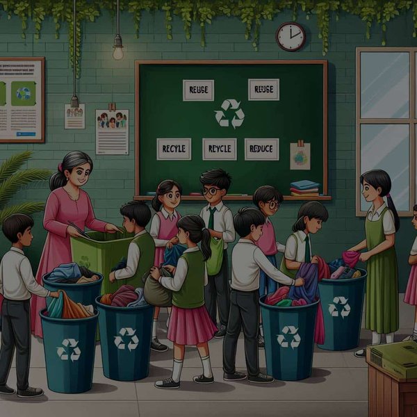 Comment mettre en place une initiative de recyclage des vêtements dans les écoles ?