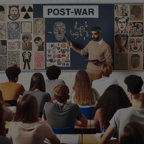 Quelle est l'approche correcte pour enseigner l'histoire de l'art de l'après-guerre aux lycéens ?